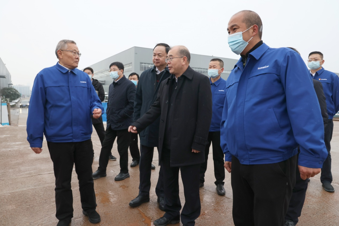 朱国贤调研山河智能:在推动高质量发展上闯出新路子