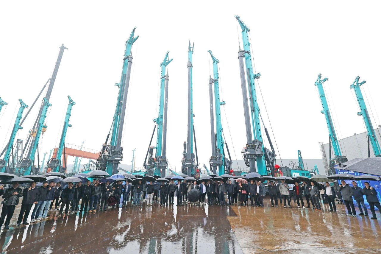 山河智能举行电动旋挖钻机新品发布会，收获1.2亿元订单